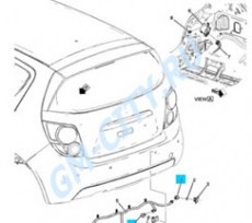 Датчик парктроника Chevrolet Aveo T300