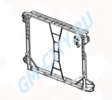 Опора радиатора Chevrolet Aveo T300