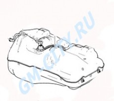 Топливный бак Chevrolet Aveo T300