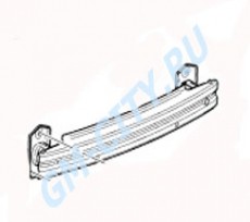 Усилитель бампера заднего Chevrolet Aveo T300