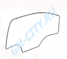 Стекло передней правой двери Chevrolet Aveo T300