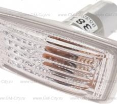 Указатель поворота левый (на крыло/белый) gm Chevrolet Cruze