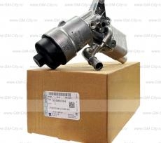 Радиатор масляный двигателя 1.4 в сборе с корпусом фильтра gm Chevrolet Cruze