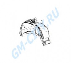Подкрылок передний левый Chevrolet Orlando