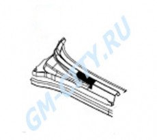 Решетка перед лобовым стеклом  rh Chevrolet Orlando