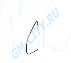 Стекло уголок передней правой двери fix Chevrolet Orlando