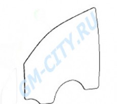 Стекло двери передней правой Chevrolet Orlando