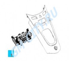 Панель управления климатом салона Chevrolet Orlando