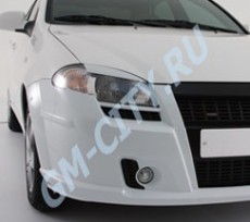 Накладки на фары (реснички) х/б Chevrolet Lacetti
