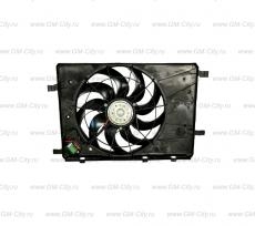 Вентилятор радиатора двигателя deqst Chevrolet Cruze