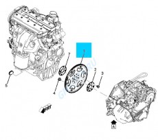 Маховик двигателя 2,4 автомат