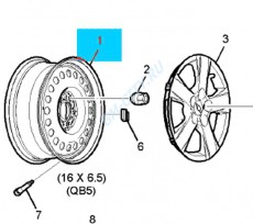 Колпак колеса