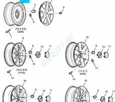 Диск колеса стальной