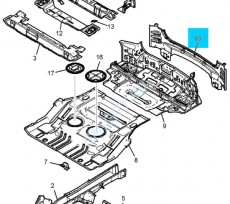 Панель задняя