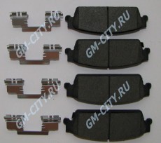Колодки тормозные задний