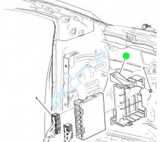 Кронштейн модуля электронного управления