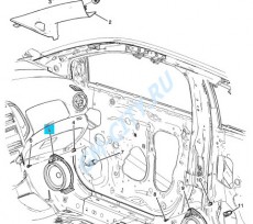 Динамик передней двери