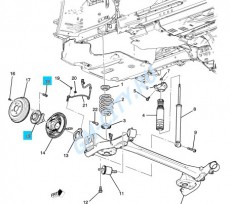 Ступица заднего колеса