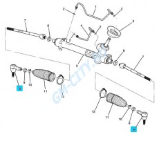 Наконечник рулевой тяги