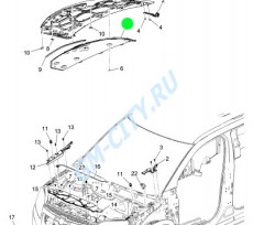Шумоизоляция капота