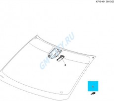 Ключ с дистанционным управлением охранной сигнализации