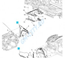 Крыло переднее правое