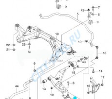 Шаровая опора передняя