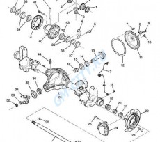 Диск тормозной задний