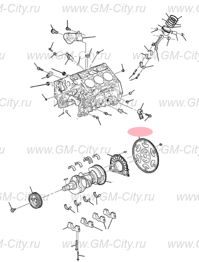 Запчасти cadillac srx