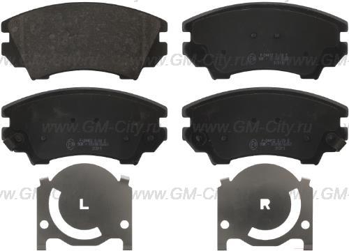 Тормозные колодки на Шевроле Малибу передние и задние - цена с доставкой