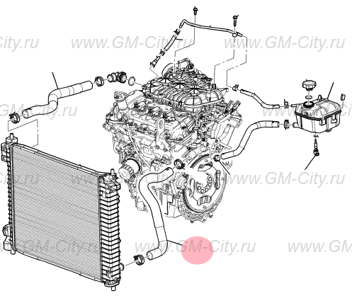 Запчасти cadillac srx