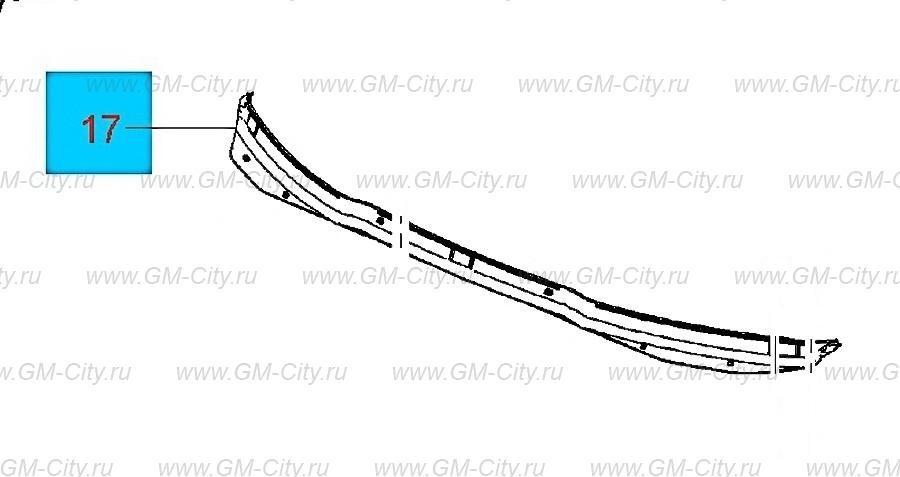 Кузовные запчасти для Chevrolet Malibu (Шевроле Малибу)