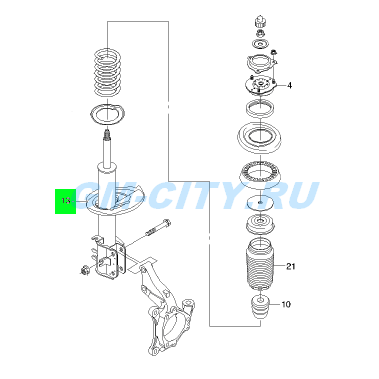 Задняя подвеска эпика шевроле эпика схема