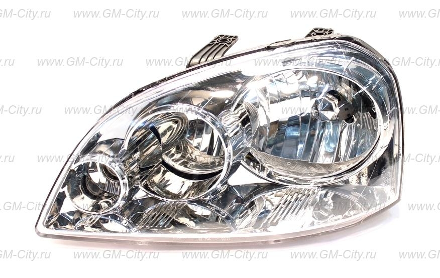 Фара Chevrolet Lacetti 04-13 / Daewoo Lacetti 04-09 (Слева/ Ручная регулировка/ 4D SED/5D WGN)