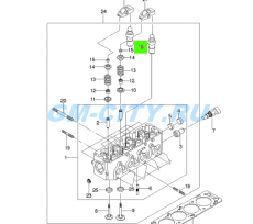 Гидрокомпенсатор 8v Chevrolet Aveo T200