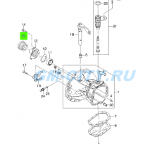 Подшипник выжимной 1.4 Chevrolet Aveo T250