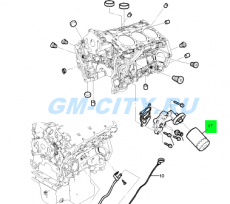 Фильтр масляный 3,2 Chevrolet Captiva C100