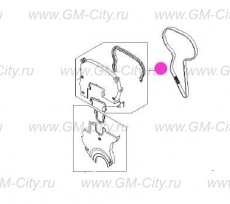 Крышка грм верхняя 1,4-1,6 Chevrolet Aveo T250