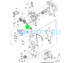 Ролик грм направляющий 1.4-1.6 16v Chevrolet Aveo T200