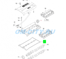 Прокладка клапанной крышки 1,4l 1,6l Chevrolet Lacetti