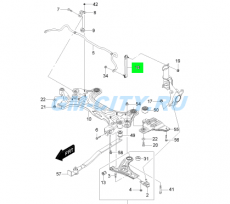 Стойка стабилизатора передняя Chevrolet Aveo T255