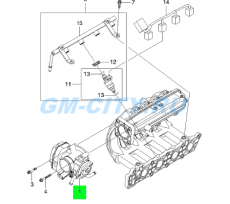 Дроссельная заслонка Chevrolet Aveo T250