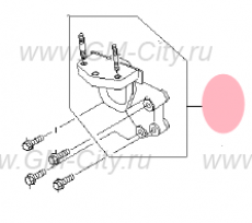 Кронштейн подушки двигателя правый Chevrolet Rezzo