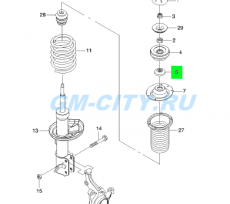 Подшипник опорный Chevrolet Spark M200