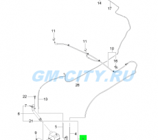 Бачок омывателя Chevrolet Lacetti