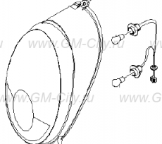 Фонарь задний левый Chevrolet Spark M200
