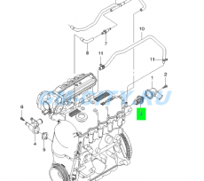 Термостат 1,2l Chevrolet Aveo T255