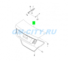Крышка багажника Chevrolet Epica