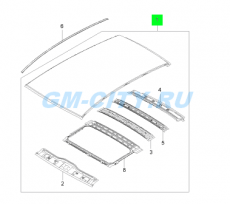 Крыша без люка Chevrolet Aveo T250