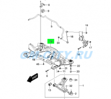 Подрамник Chevrolet Lacetti